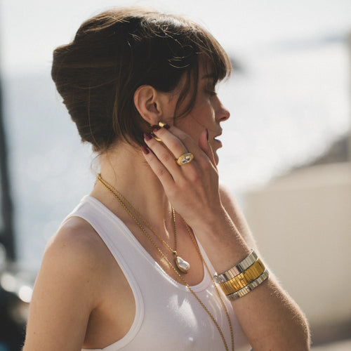 Alma Ring — worn